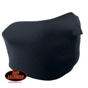 1/2 FACE MASK - BLACK - NEOPRENE