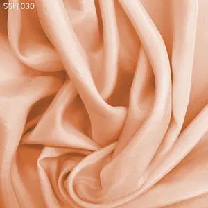 14MM light peach COLOR PLAIN HABOTAI SILK FABRIC 44&quot;