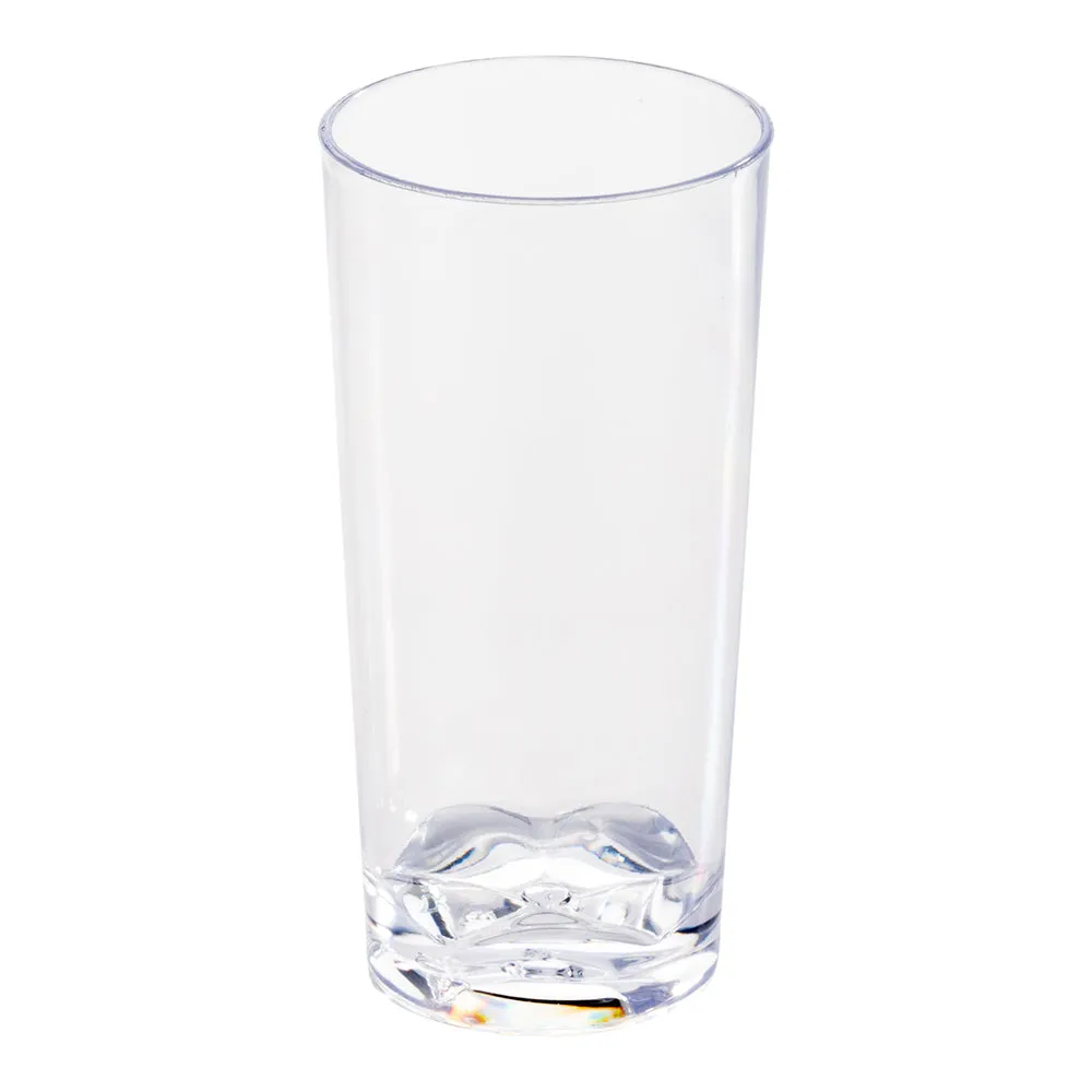 2 oz Round Clear Plastic Cannello Shot Glass - 1 1/2" x 1 1/2" x 3" - 100 count box