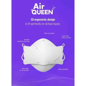 AirQUEEN™ NANOFIBER WHITE MASK