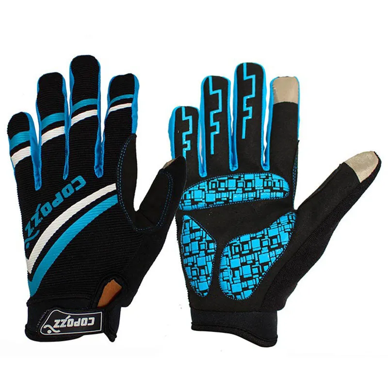 Brand New GEL Full Finger Men Cycling Gloves mtb bike gloves/bicycle ciclismo racing sport breathable thick shockproof