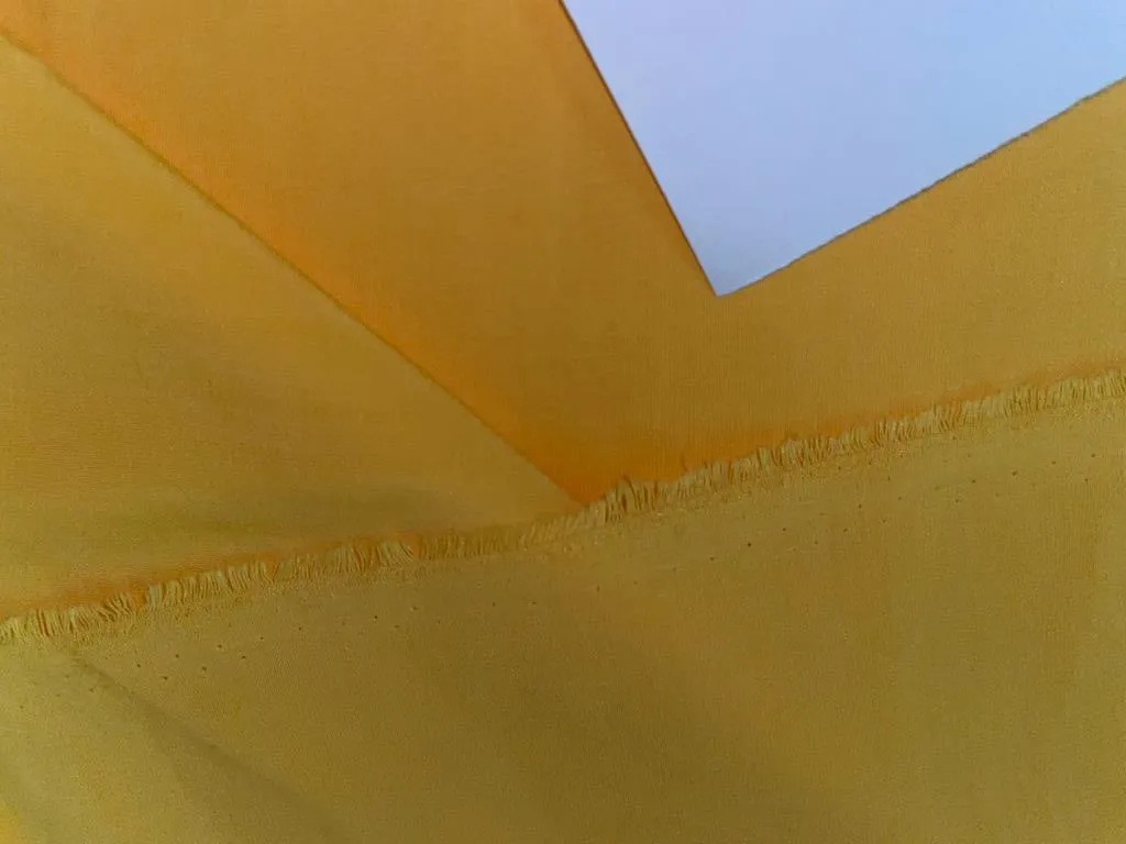 BUTTER CREPE FABRIC 44" wide available in red, blue, black, bright yellow