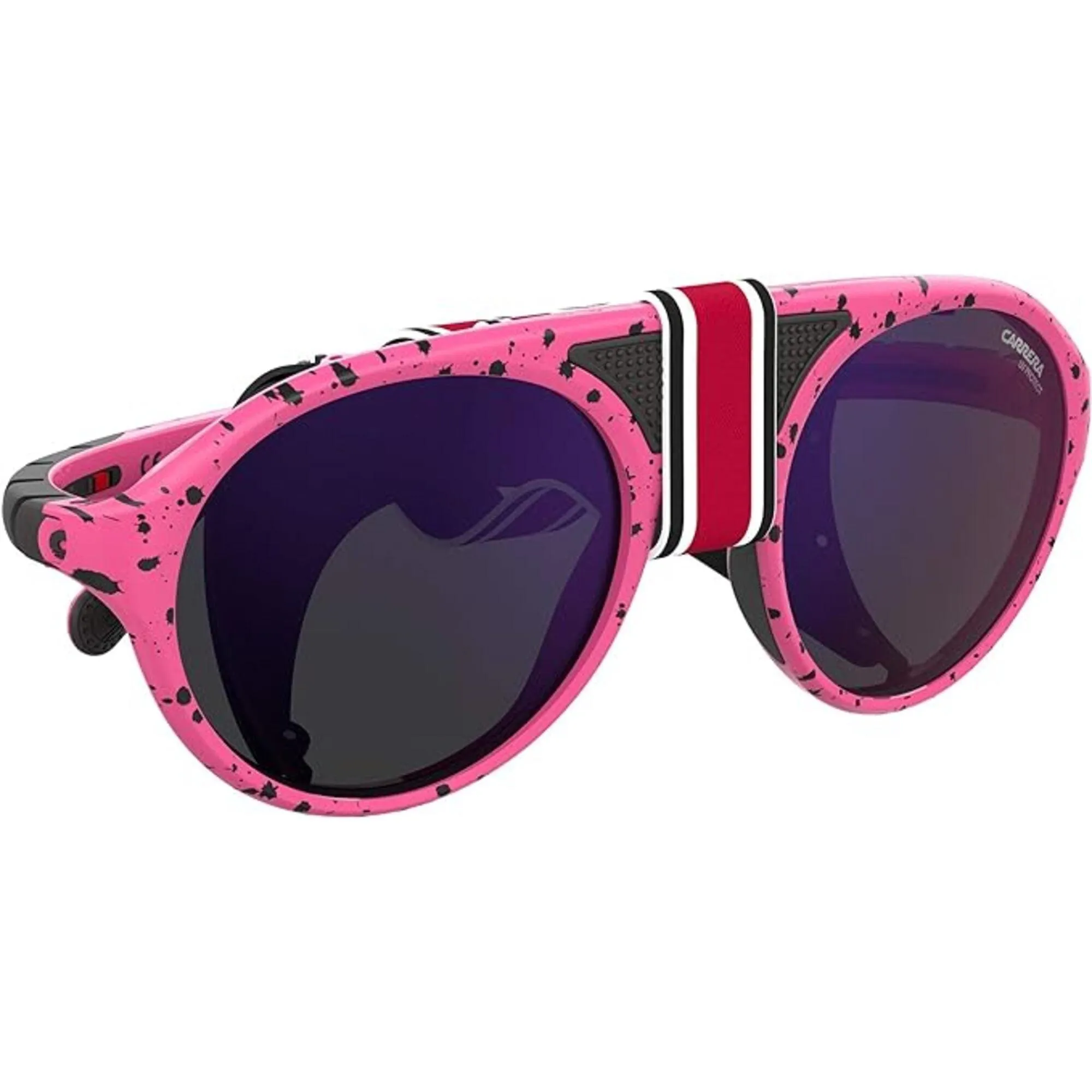 Carrera Unisex Sunglasses - Fuchsia Black Dots Frame | CARRERA HYPERFIT 19/S 0QK0/IH