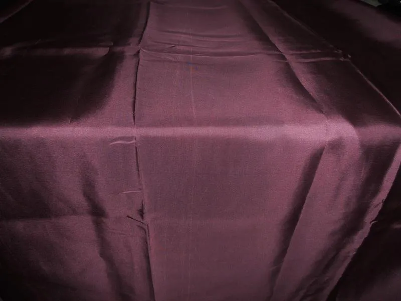 China Silk Habotai- dark Eggplant 44&quot; wide