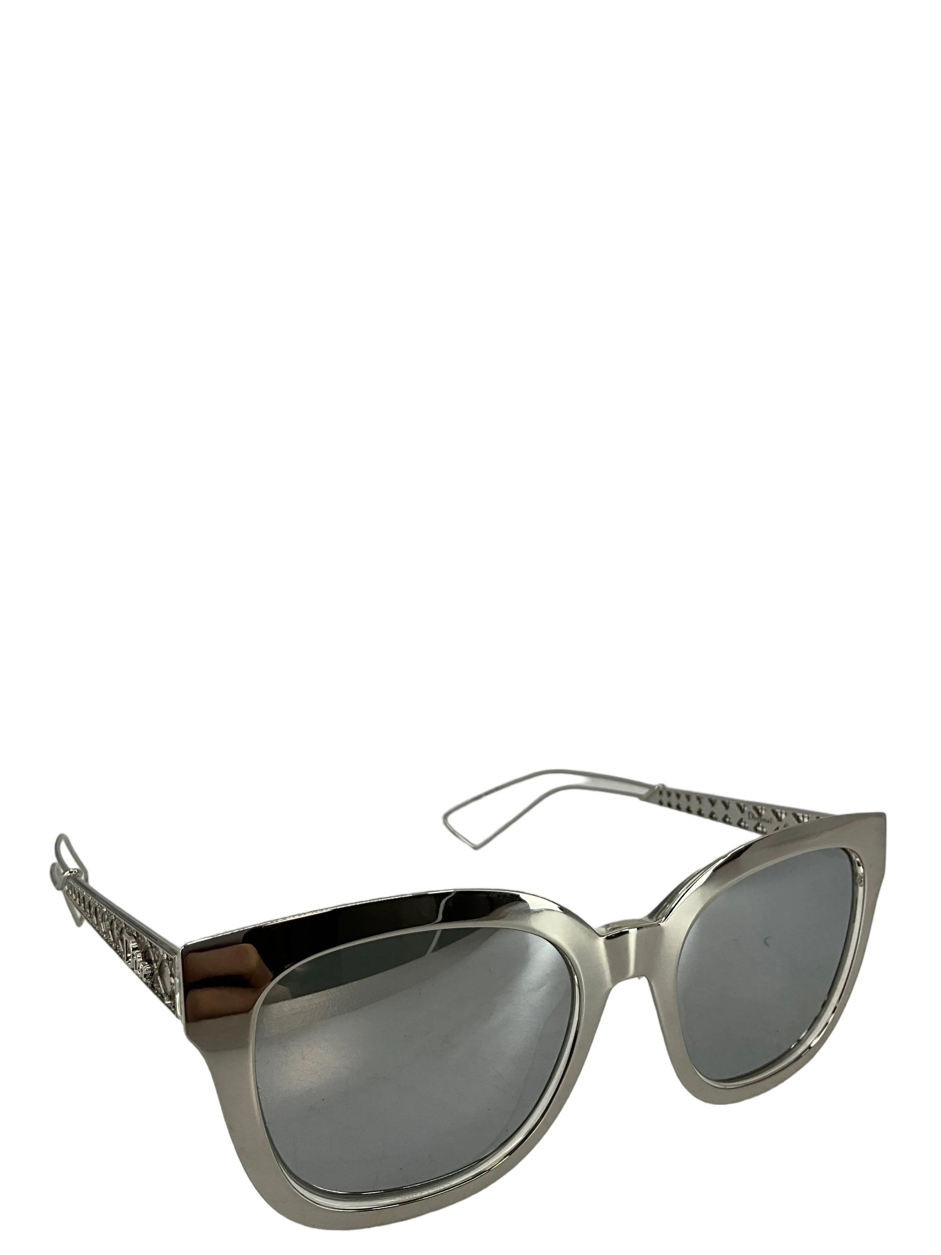 Christian Dior Diorama Silver Metal Sunglasses