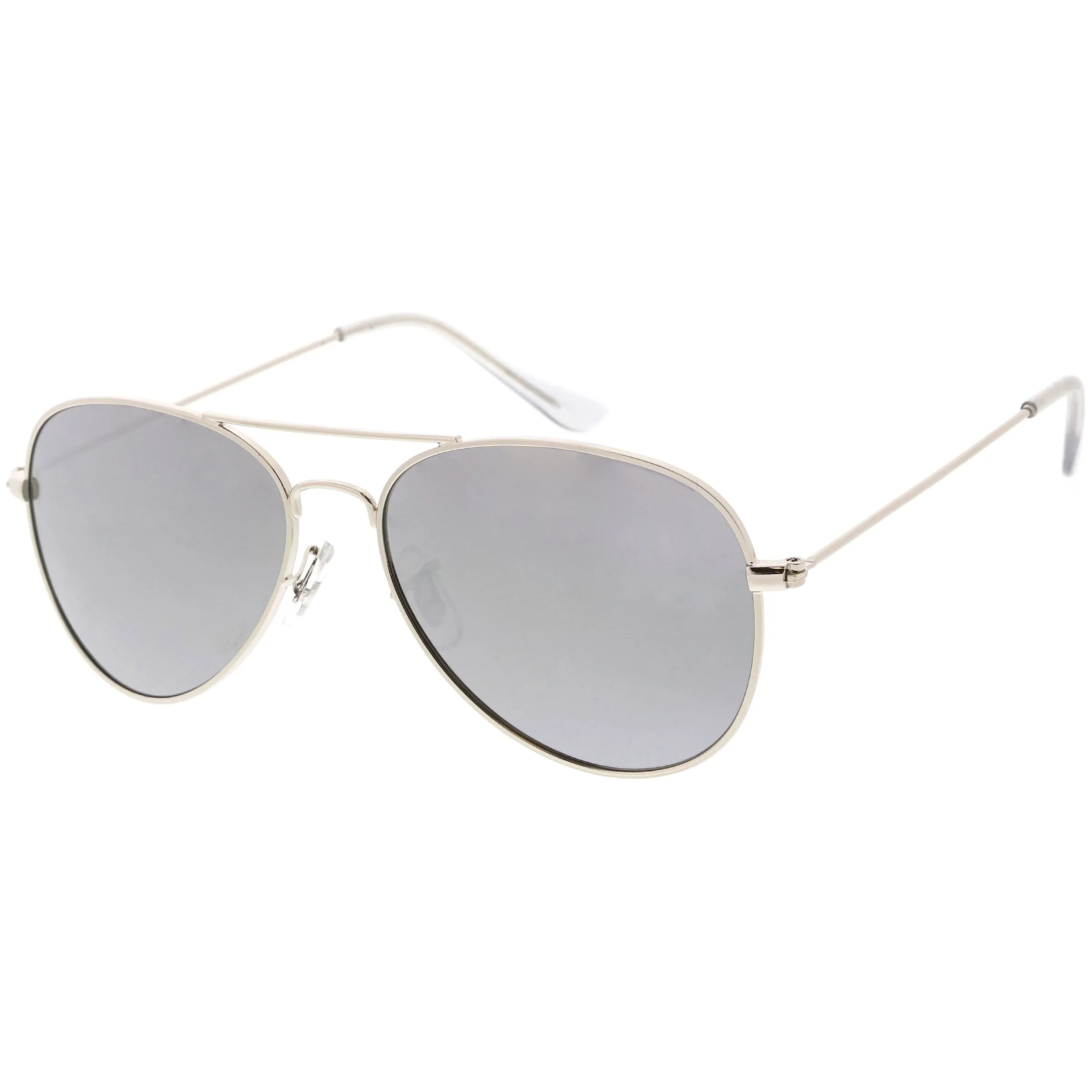 Classic Metal Colored Mirror Lens Aviator Sunglasses C776