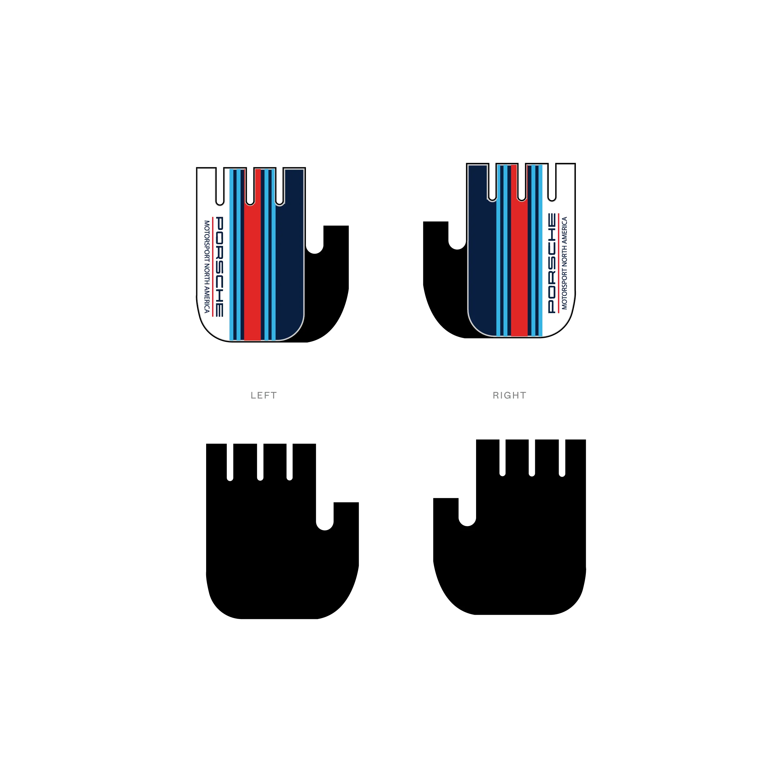 Custom Gloves - Porsche Motorsport North America