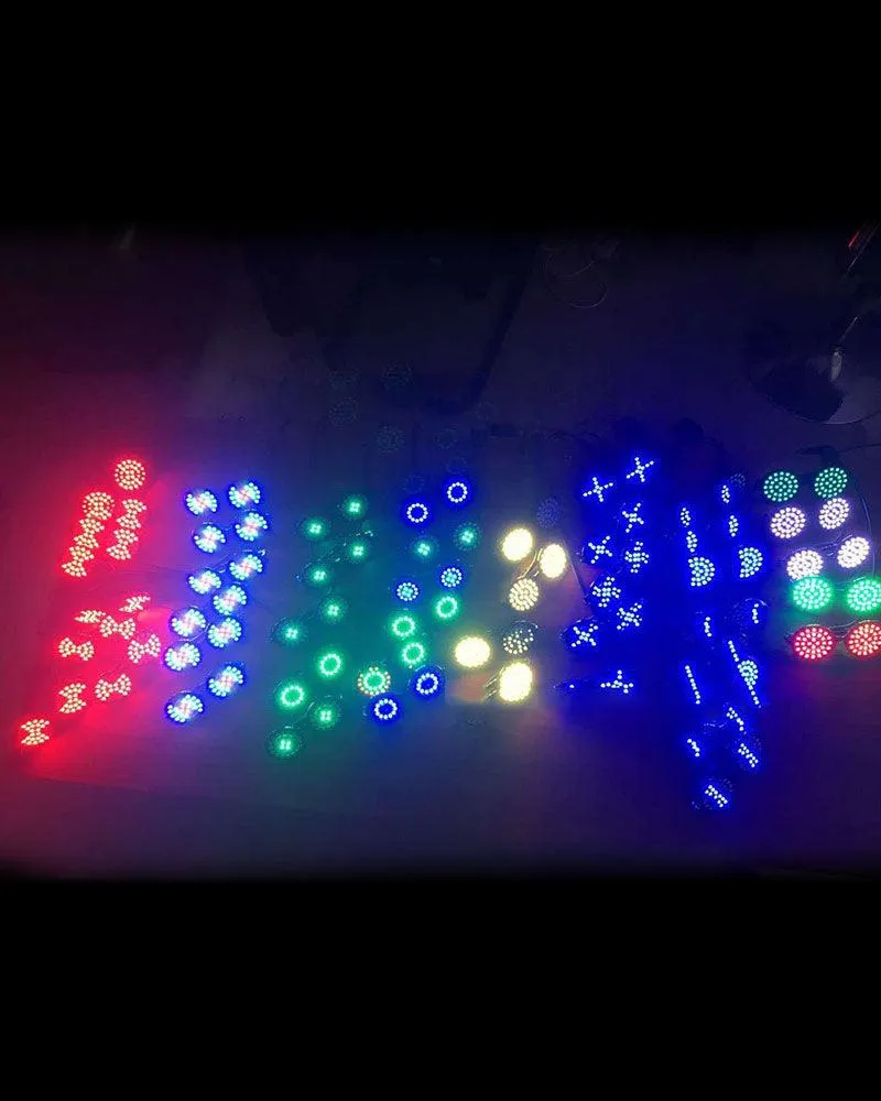 Cyberpunk Led Colorful Light Up Glasses