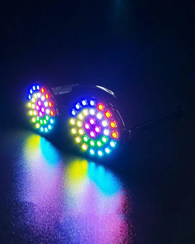 Cyberpunk Led Colorful Light Up Glasses