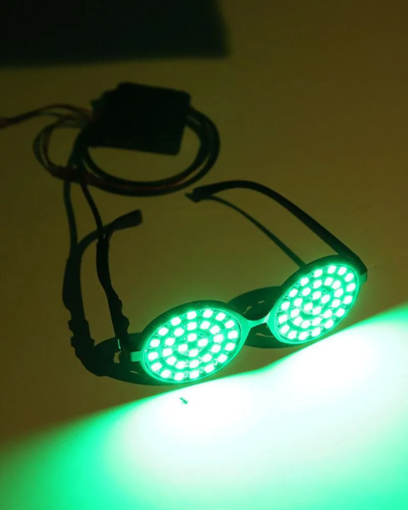 Cyberpunk Led Colorful Light Up Glasses