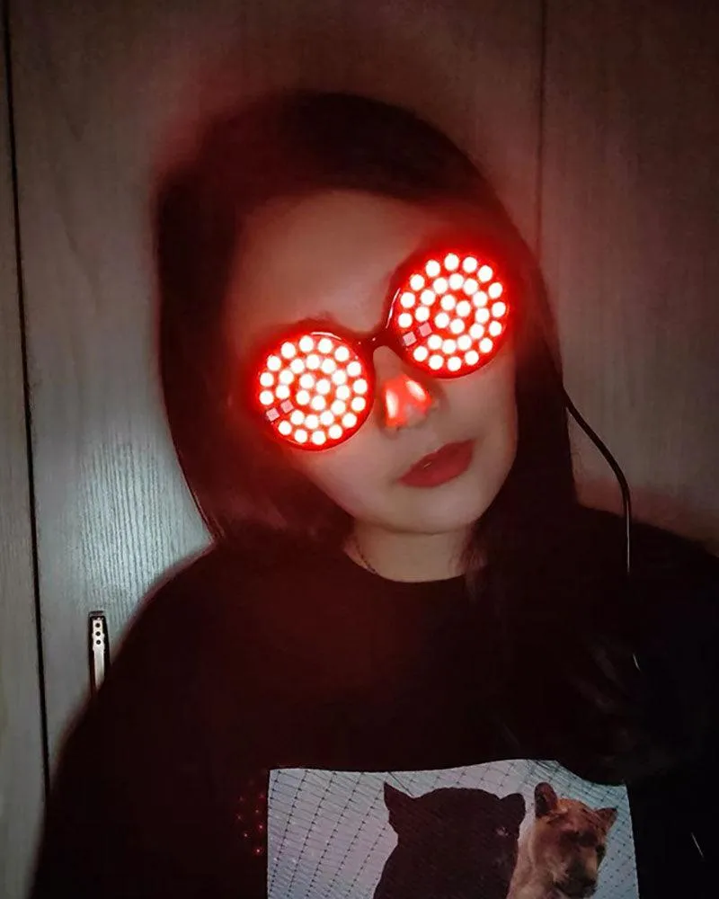 Cyberpunk Led Colorful Light Up Glasses