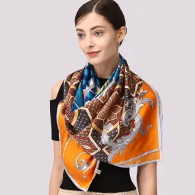 Energy Charmeuse Silk Scarf 106