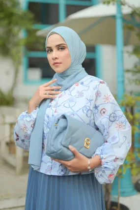 Everyday Shawl - Sky Blue