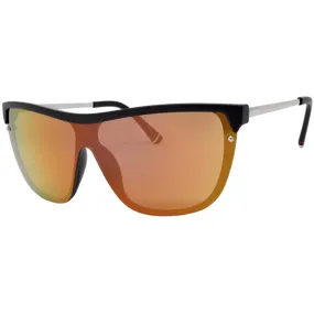 Fila Men's Sunglasses - Matt Black Plastic Rectangular Frame | FILA SF9343 U28V