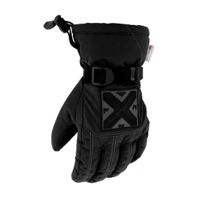 FXR  Ridge Snowmobile Gloves Warm Breathable Waterproof Polar Fleece Black Ops