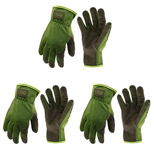 Handlandy Cowhide Leather Gloves Gardening  Construction Driver 5964