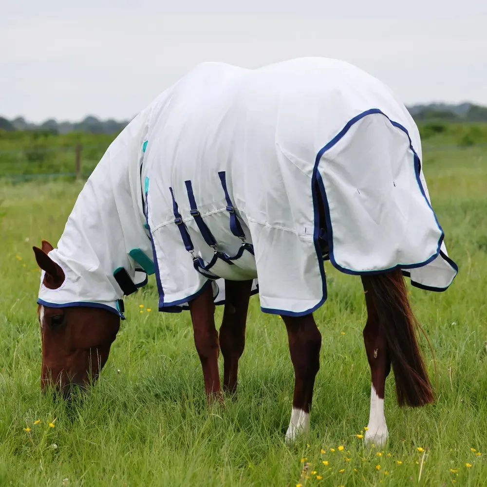 Highlander Plus Sweet-itch Combo Rug White