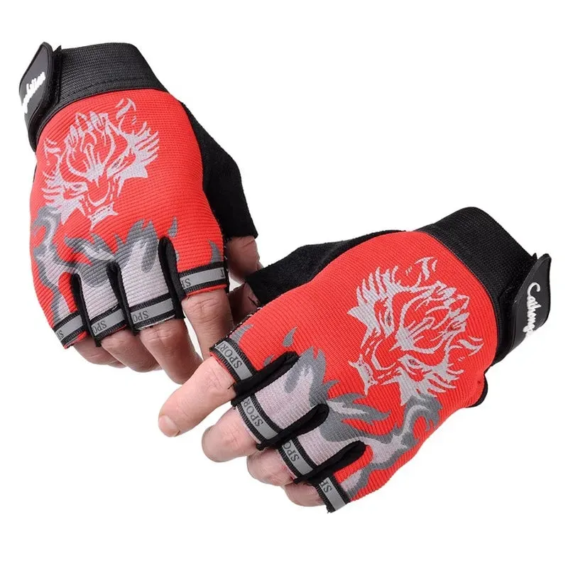 KMT Body Building Gym Training Fitness Weight Lifting Gloves For Men Women Workout Half Finger Exercise Gym Tactical Gloves