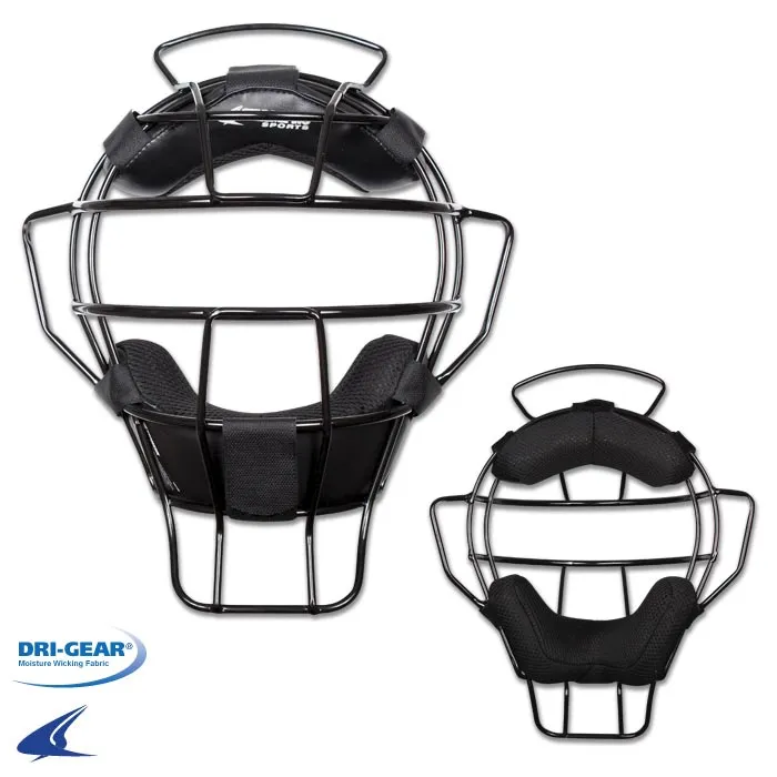 Lightweight Umpire Mask-BLACK/BLACK