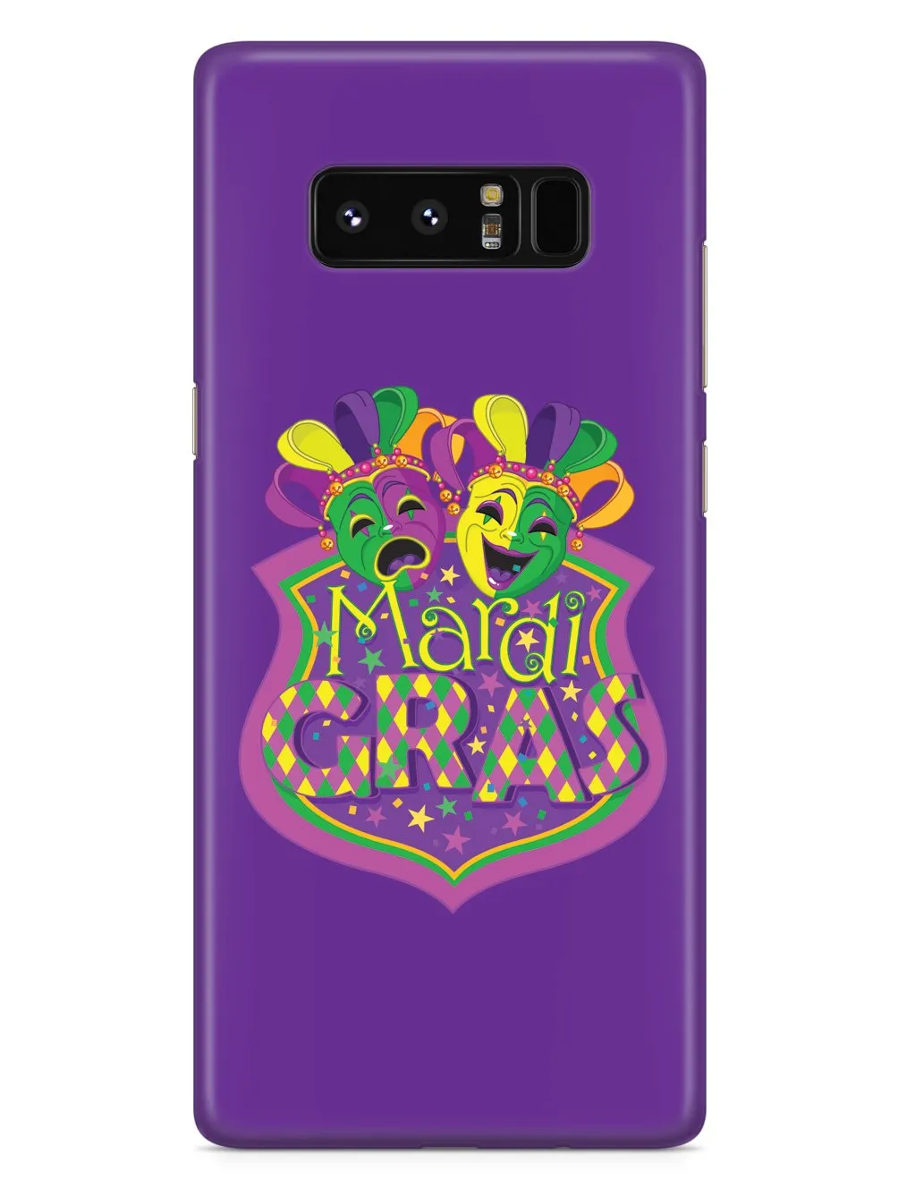 Mardi Gras Masks - White Case