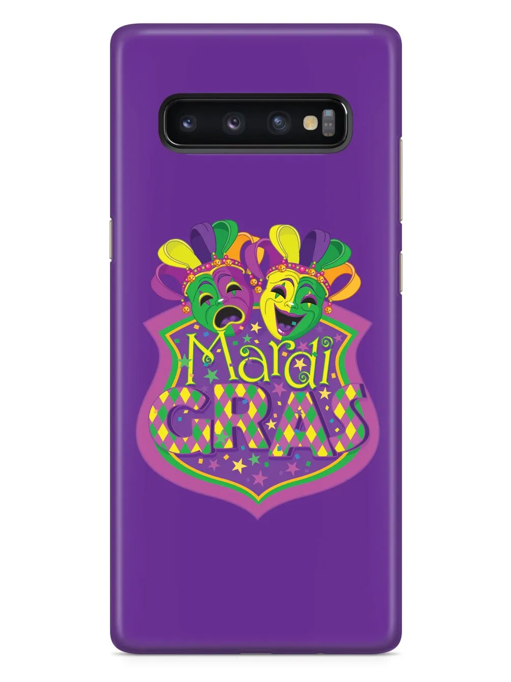 Mardi Gras Masks - White Case