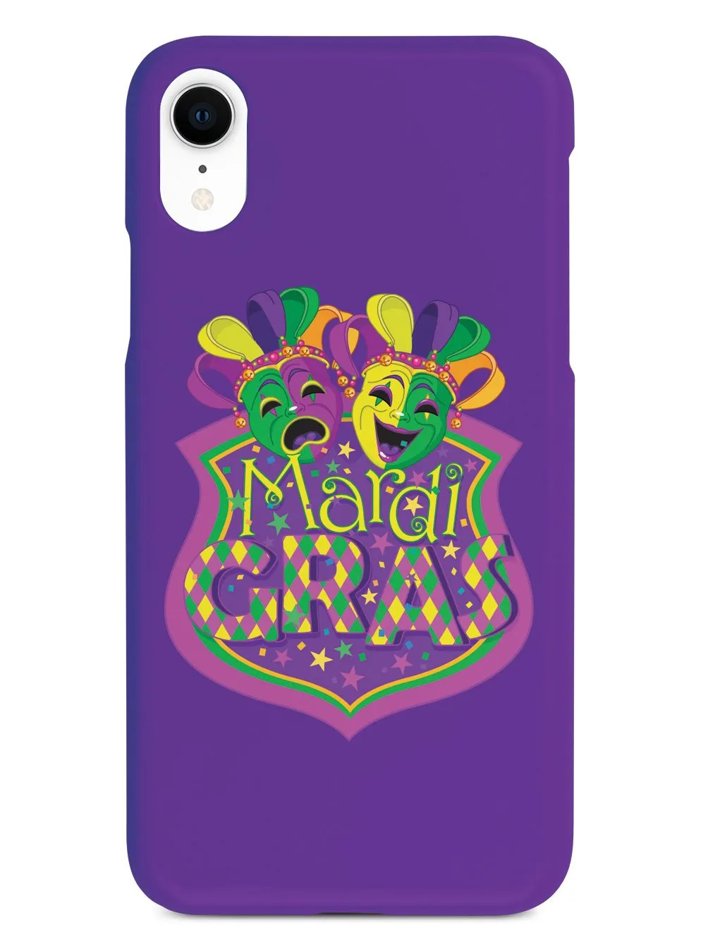 Mardi Gras Masks - White Case