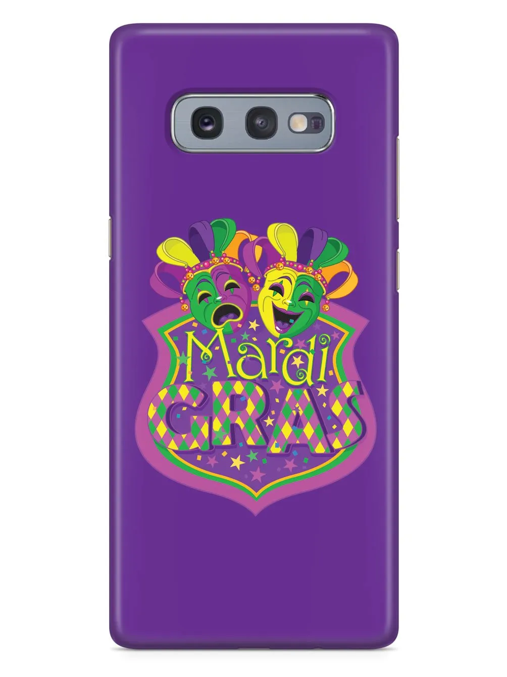 Mardi Gras Masks - White Case