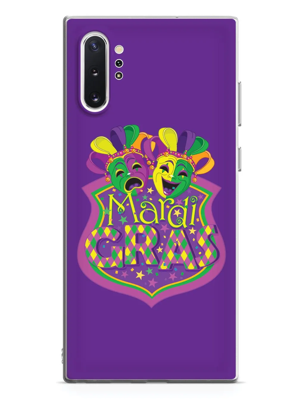 Mardi Gras Masks - White Case