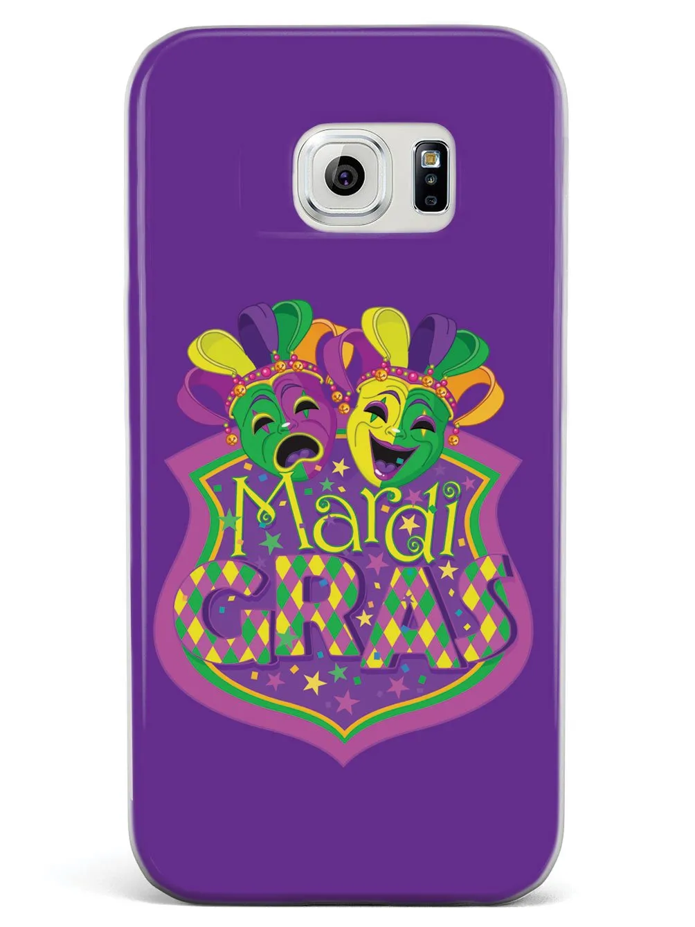 Mardi Gras Masks - White Case