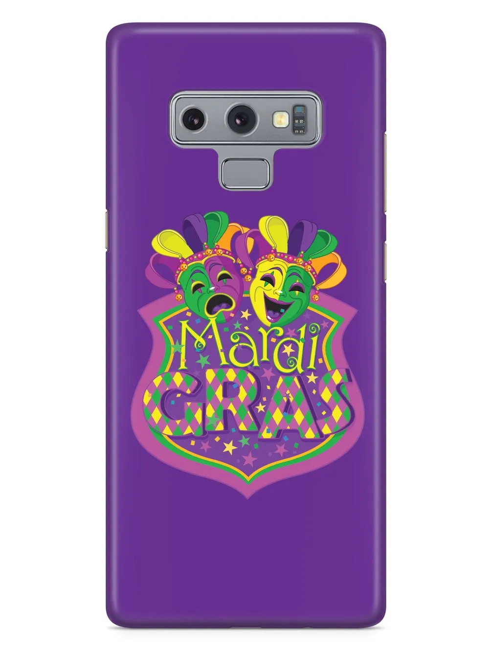 Mardi Gras Masks - White Case