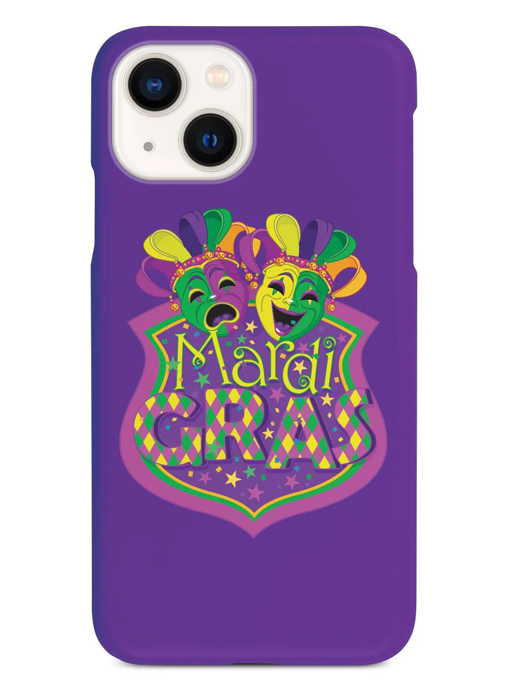 Mardi Gras Masks - White Case