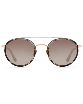 Mirrored Sunglasses in Sunday Tortoise