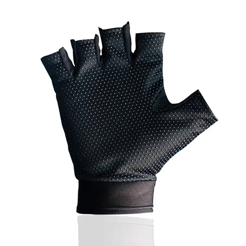 Outdoor Half-finger Gloves Anti-slip Cycling Fitness Gloves for Men Women Breathable Bicycle Weightlifting Gloves Gym Home