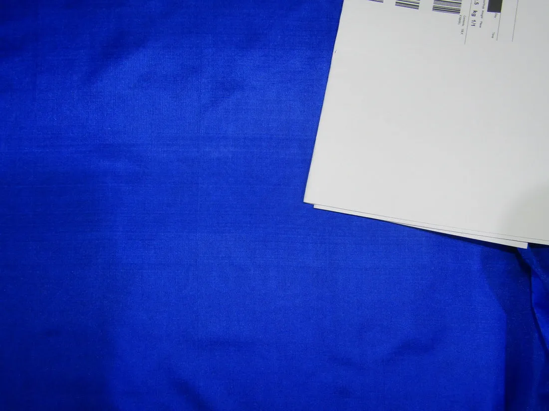 Pure Silk Fabric, GSM: 50 Gram MARY ANN Royal Blue 44&quot;