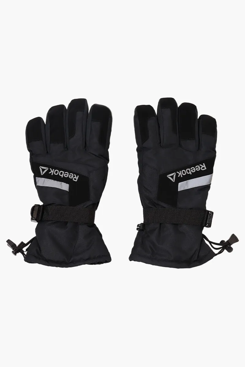 Reebok Touch Screen Ski Gloves - Black