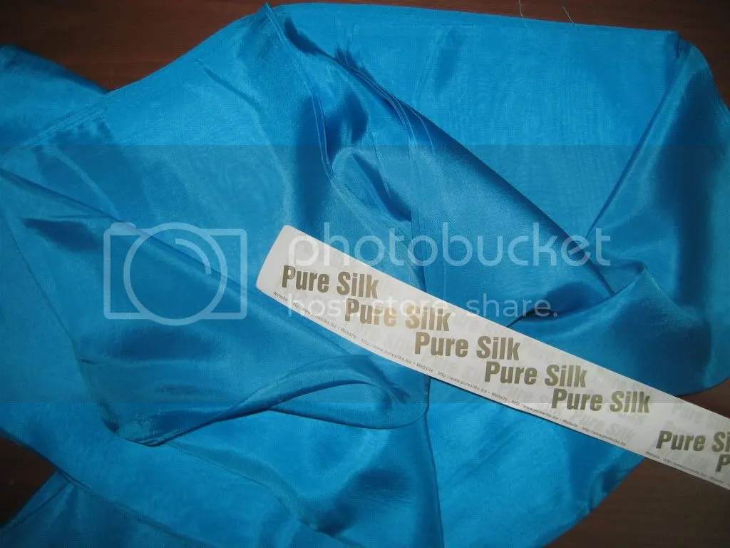 RICH Blue COLOUR PLAIN HABOTAI SILK 54&quot;