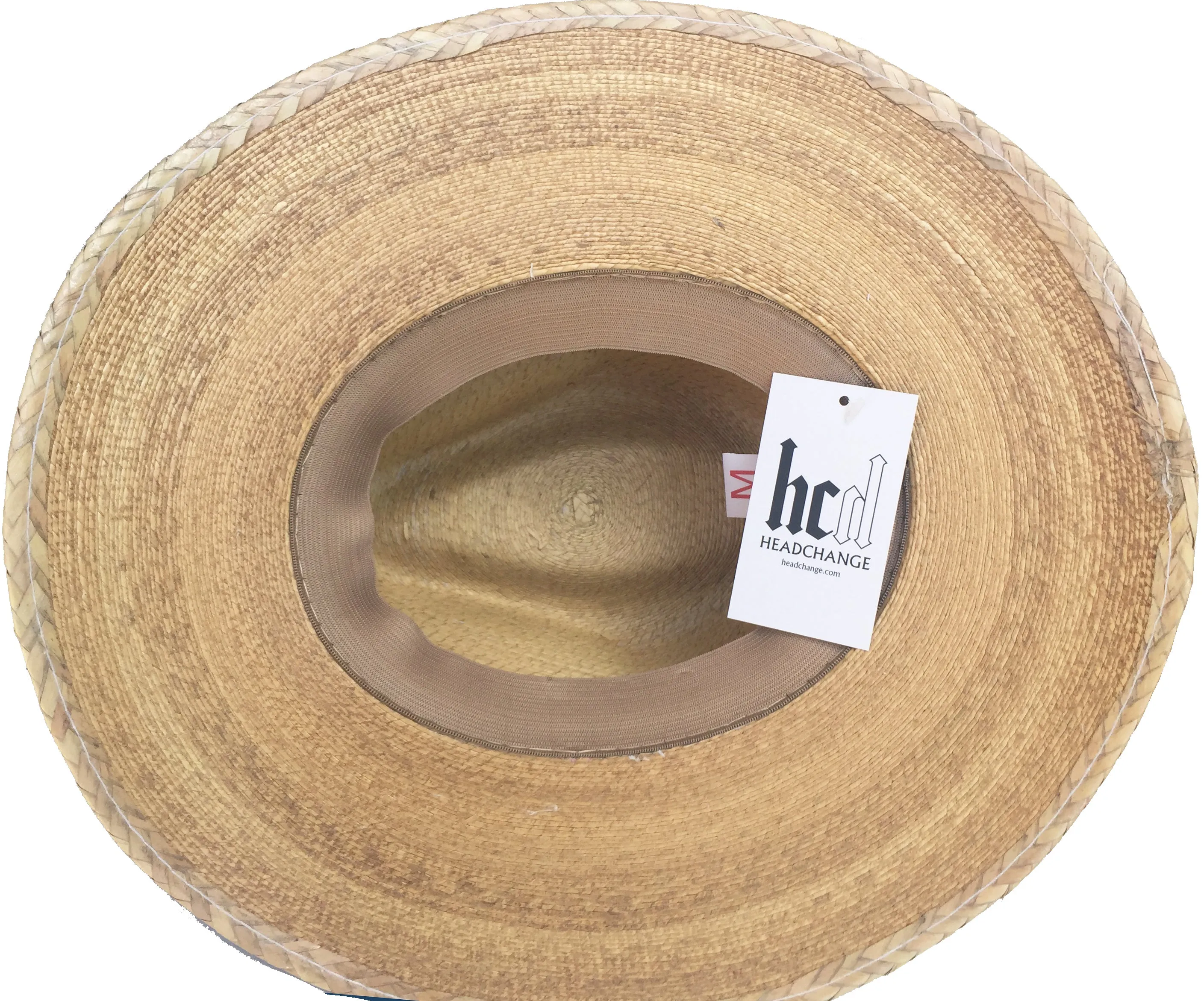 Sahuayo Palm Straw Safari Crown Vaquero Western Hat