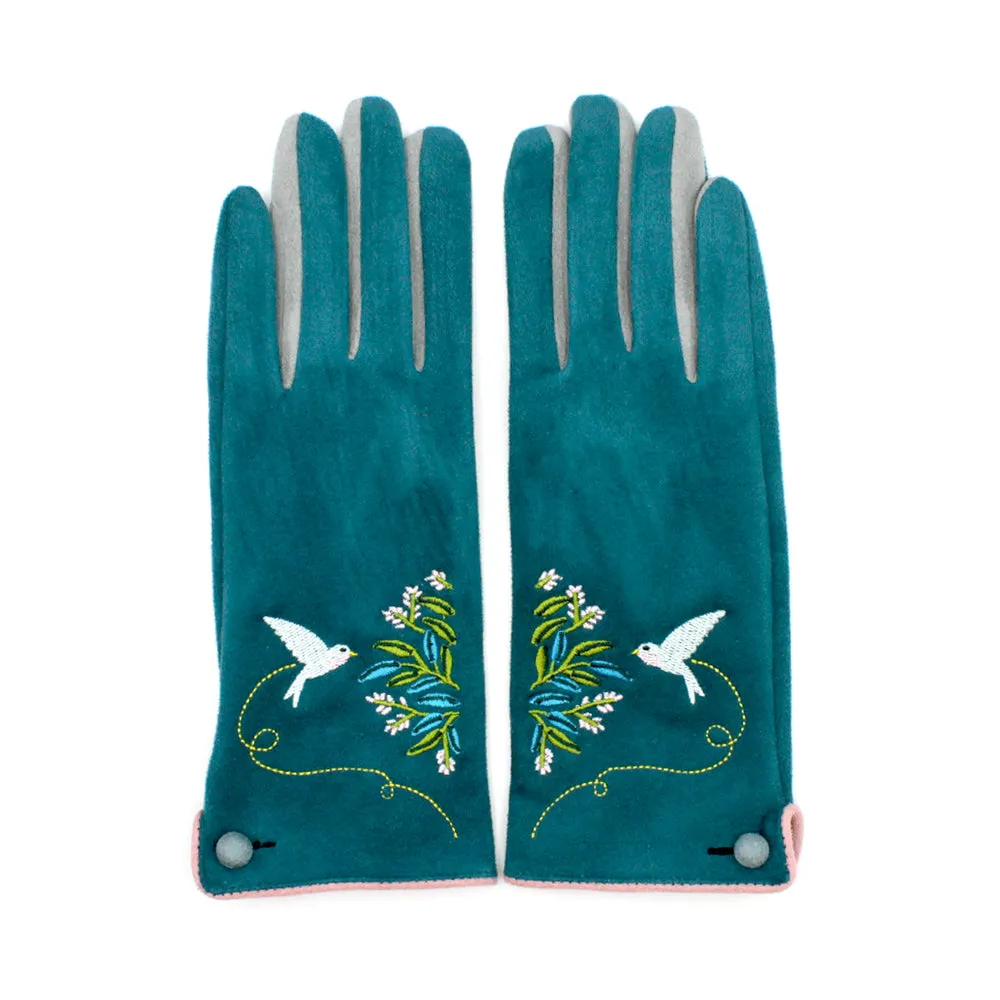 Secret Garden Bird Gloves