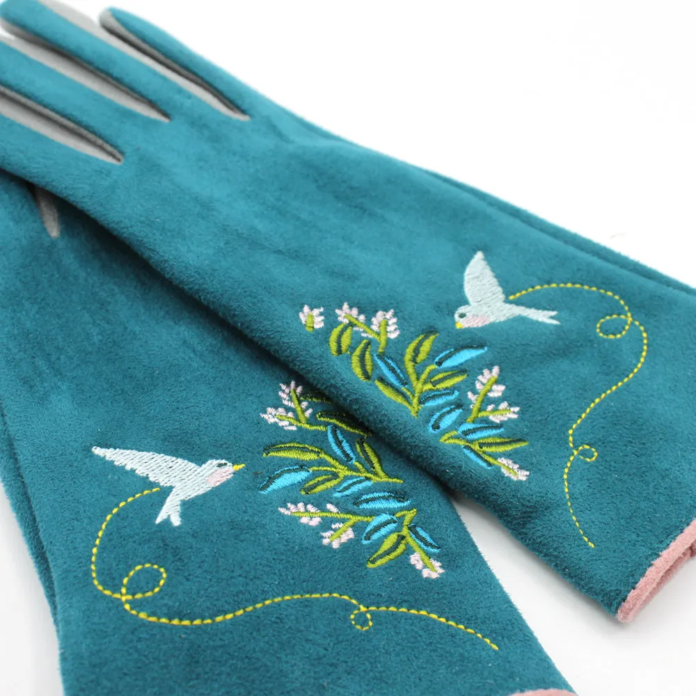 Secret Garden Bird Gloves