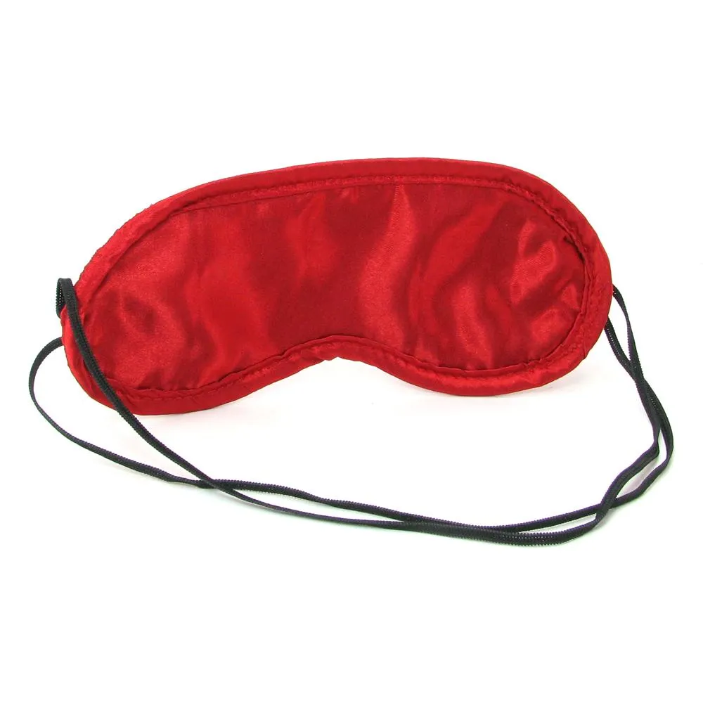 Sex & Mischief Satin Blindfold in Red