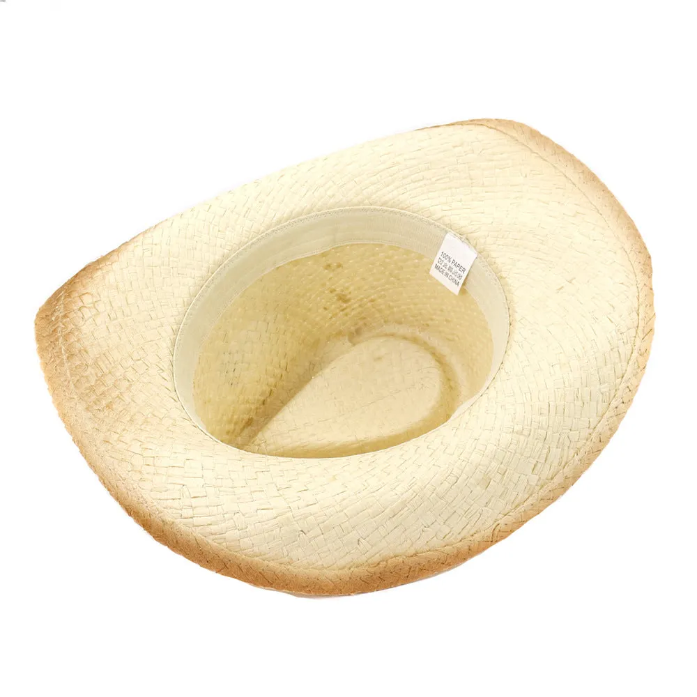 Straw Cowboy Hats Straw Cowboy Hat Inkjet Outdoor Beach