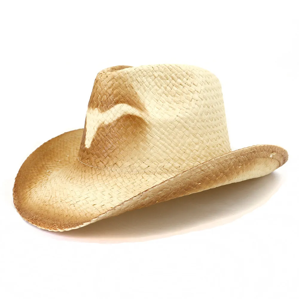 Straw Cowboy Hats Straw Cowboy Hat Inkjet Outdoor Beach