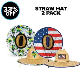 STRAW HAT 2 PACK