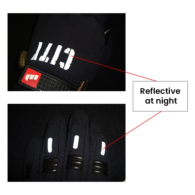 Summer Breathable Motorbike Gloves