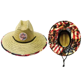 THB Straw | Sun Hat | Flag