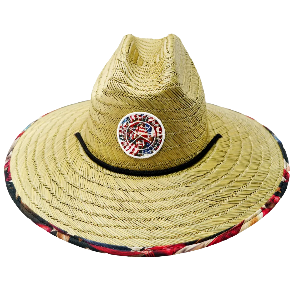 THB Straw | Sun Hat | Flag