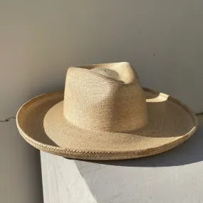 The Suntoasted Pencil Brim Fine Palm Hat