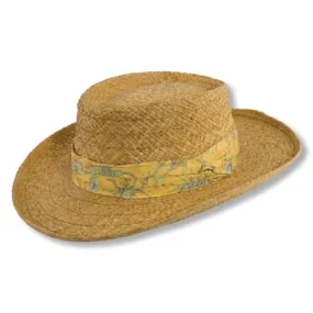 Tommy Bahama Braided Raffia Gambler Hat