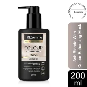 TRESemme Ash Blonde Colour Enhancing Mask with Colour Pigment & Argan Oil 200ml