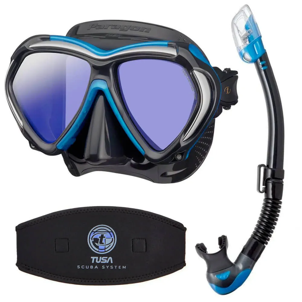 Tusa Snorkelling Set - Paragon and Elite II